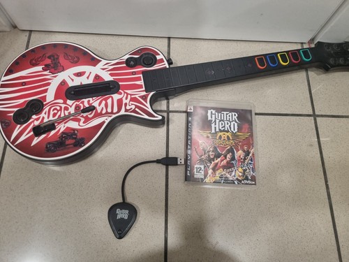 Guitar hero aerosmith - ps3, con