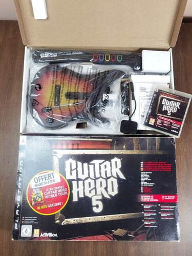 Guitar hero set completo - guitar, 5