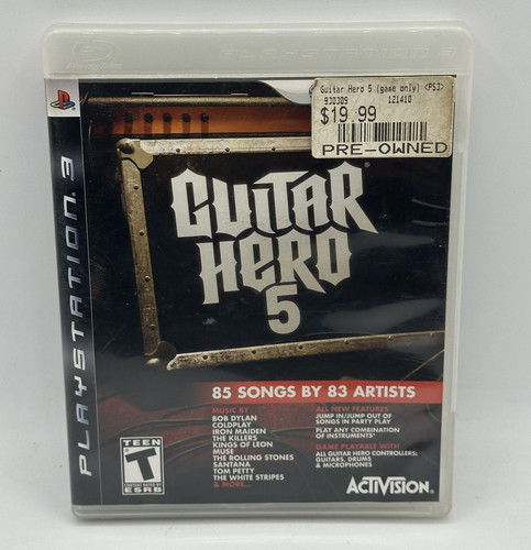 Guitar hero sony - guitar, 5