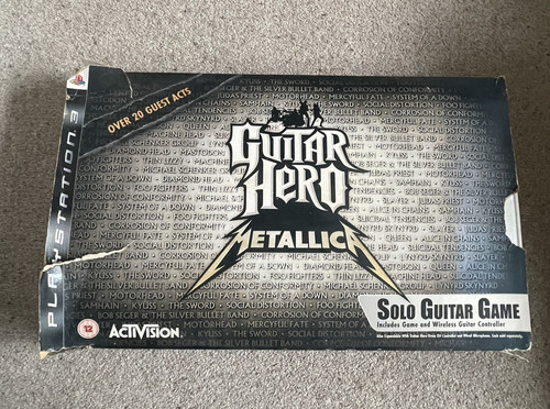 Guitar hero metallica - metallica, ps3