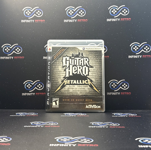 Guitar hero metallica sony - guitar,