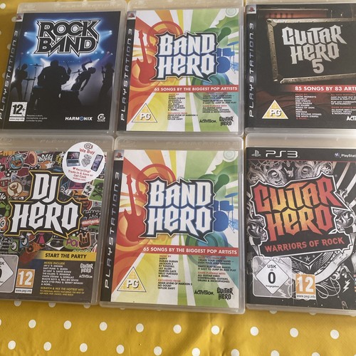 Guitar hero game - bundle, ps3