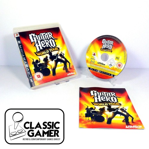 Guitar hero world tour - guitar, (ps3)