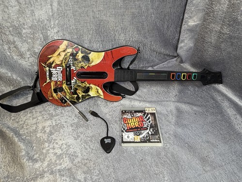 Guitar hero ps3 playstation - guitar, 3