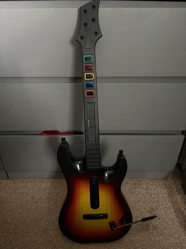 Guitar hero red - guitar,