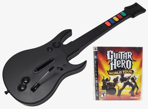 Gioco ps3 guitar hero world - hero,